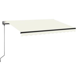 Gelenkarmmarkise Automatisch 350x250 cm Creme