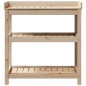 vidaXL Pflanztisch mit Ablagen 82,5x45x86,5 cm Massivholz Kiefer vidaXL Pflanztisch mit Ablagen 82,5x45x86,5 cm Massivholz Kiefer