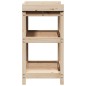 vidaXL Pflanztisch mit Ablagen 82,5x45x86,5 cm Massivholz Kiefer vidaXL Pflanztisch mit Ablagen 82,5x45x86,5 cm Massivholz Kiefer