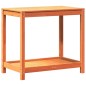 vidaXL Pflanztisch Ablage Wachsbraun 82,5x50x75 cm Massivholz Kiefer vidaXL Pflanztisch Ablage Wachsbraun 82,5x50x75 cm Massivholz Kiefer