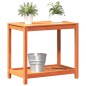 vidaXL Pflanztisch Ablage Wachsbraun 82,5x50x75 cm Massivholz Kiefer vidaXL Pflanztisch Ablage Wachsbraun 82,5x50x75 cm Massivholz Kiefer