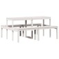 vidaXL Picknicktisch 160x134x75 cm Massivholz Kiefer vidaXL Picknicktisch 160x134x75 cm Massivholz Kiefer