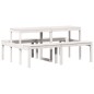 vidaXL Picknicktisch 160x134x75 cm Massivholz Kiefer vidaXL Picknicktisch 160x134x75 cm Massivholz Kiefer