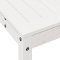 vidaXL Pflanztisch mit Ablage Weiß 82,5x35x75 cm Massivholz Kiefer vidaXL Pflanztisch mit Ablage Weiß 82,5x35x75 cm Massivholz Kiefer