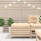 vidaXL Gartenhocker 62x63,5x32 cm Massivholz Kiefer vidaXL Gartenhocker 62x63,5x32 cm Massivholz Kiefer