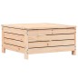 vidaXL Gartenhocker 62x63,5x32 cm Massivholz Kiefer vidaXL Gartenhocker 62x63,5x32 cm Massivholz Kiefer