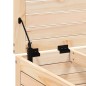 vidaXL Gartenhocker 62x63,5x32 cm Massivholz Kiefer vidaXL Gartenhocker 62x63,5x32 cm Massivholz Kiefer