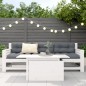 vidaXL Gartentisch Weiß 100x50x75 cm Massivholz Kiefer vidaXL Gartentisch Weiß 100x50x75 cm Massivholz Kiefer