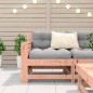 vidaXL Gartensofa mit Armlehne und Kissen Massivholz Douglasie vidaXL Gartensofa mit Armlehne und Kissen Massivholz Douglasie