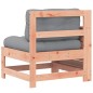 vidaXL Gartensofa mit Armlehne und Kissen Massivholz Douglasie vidaXL Gartensofa mit Armlehne und Kissen Massivholz Douglasie