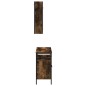 vidaXL 2-tlg. Badmöbel-Set Räuchereiche Holzwerkstoff vidaXL 2-tlg. Badmöbel-Set Räuchereiche Holzwerkstoff