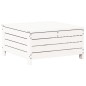 vidaXL 7-tlg. Garten-Lounge-Set Weiß Massivholz Kiefer vidaXL 7-tlg. Garten-Lounge-Set Weiß Massivholz Kiefer