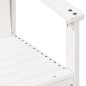 vidaXL 3-tlg. Garten-Lounge-Set Weiß Massivholz Kiefer vidaXL 3-tlg. Garten-Lounge-Set Weiß Massivholz Kiefer