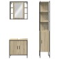 vidaXL 3-tlg. Badmöbel-Set Sonoma-Eiche Holzwerkstoff vidaXL 3-tlg. Badmöbel-Set Sonoma-Eiche Holzwerkstoff