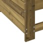 vidaXL Gartensofa mit Armlehne 69x62x70,5 cm Kiefernholz Imprägniert vidaXL Gartensofa mit Armlehne 69x62x70,5 cm Kiefernholz Imprägniert