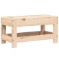 vidaXL Gartenhocker 62x30x32 cm Massivholz Kiefer vidaXL Gartenhocker 62x30x32 cm Massivholz Kiefer