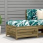 vidaXL Gartenhocker 62x63,5x32 cm Kiefernholz Imprägniert vidaXL Gartenhocker 62x63,5x32 cm Kiefernholz Imprägniert