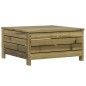 vidaXL Gartenhocker 62x63,5x32 cm Kiefernholz Imprägniert vidaXL Gartenhocker 62x63,5x32 cm Kiefernholz Imprägniert