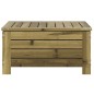 vidaXL Gartenhocker 62x63,5x32 cm Kiefernholz Imprägniert vidaXL Gartenhocker 62x63,5x32 cm Kiefernholz Imprägniert