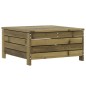 vidaXL Gartenhocker 62x63,5x32 cm Kiefernholz Imprägniert vidaXL Gartenhocker 62x63,5x32 cm Kiefernholz Imprägniert