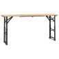 vidaXL Biertisch Klappbar 170x50x75/105 cm Massivholz Tanne vidaXL Biertisch Klappbar 170x50x75/105 cm Massivholz Tanne