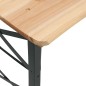 vidaXL Biertisch Klappbar 170x50x75/105 cm Massivholz Tanne vidaXL Biertisch Klappbar 170x50x75/105 cm Massivholz Tanne