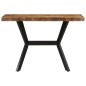 vidaXL Esstisch 110x55x75 cm Massivholz Mango vidaXL Esstisch 110x55x75 cm Massivholz Mango
