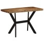 vidaXL Esstisch 110x55x75 cm Massivholz Mango vidaXL Esstisch 110x55x75 cm Massivholz Mango