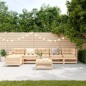 vidaXL 7-tlg. Garten-Lounge-Set Massivholz Kiefer vidaXL 7-tlg. Garten-Lounge-Set Massivholz Kiefer