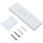 Automatische Markise mit LED & Windsensor 600x350 Blau und Weiß Automatische Markise mit LED & Windsensor 600x350 Blau und Weiß