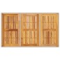 vidaXL Gartentisch Beige 150x90x75 cm Poly Rattan Akazienholz vidaXL Gartentisch Beige 150x90x75 cm Poly Rattan Akazienholz
