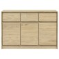 vidaXL Sideboard SAUDA Eiche-Optik 114x43x75,5 cm Kiefernholz vidaXL Sideboard SAUDA Eiche-Optik 114x43x75,5 cm Kiefernholz