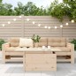 vidaXL Gartentisch 100x50x75 cm Massivholz Kiefer vidaXL Gartentisch 100x50x75 cm Massivholz Kiefer