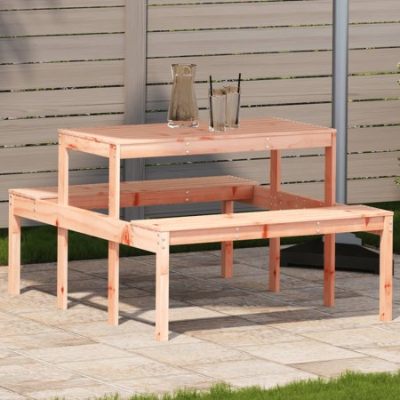 vidaXL Picknicktisch 110x134x75 cm Massivholz Kiefer