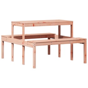vidaXL Picknicktisch 110x134x75 cm Massivholz Kiefer