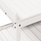 vidaXL Pflanztisch mit Ablagen Weiß 108x45x86,5 cm Massivholz Kiefer vidaXL Pflanztisch mit Ablagen Weiß 108x45x86,5 cm Massivholz Kiefer