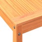 vidaXL Pflanztisch mit Ablage Wachsbraun 108x50x75cm Massivholz Kiefer vidaXL Pflanztisch mit Ablage Wachsbraun 108x50x75cm Massivholz Kiefer