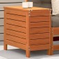 vidaXL Gartenhocker Wachsbraun 62x31,5x52 cm Massivholz Kiefer vidaXL Gartenhocker Wachsbraun 62x31,5x52 cm Massivholz Kiefer