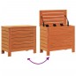 vidaXL Gartenhocker Wachsbraun 62x31,5x52 cm Massivholz Kiefer vidaXL Gartenhocker Wachsbraun 62x31,5x52 cm Massivholz Kiefer