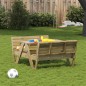 vidaXL Picknicktisch für Kinder 88x122x58 cm Imprägniertes Kiefernholz