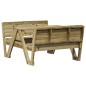 vidaXL Picknicktisch für Kinder 88x122x58 cm Imprägniertes Kiefernholz
