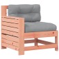 vidaXL Gartensofa mit Armlehne und Kissen Massivholz Douglasie vidaXL Gartensofa mit Armlehne und Kissen Massivholz Douglasie