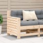 vidaXL Gartensofa mit Armlehne und Kissen Massivholz Kiefer vidaXL Gartensofa mit Armlehne und Kissen Massivholz Kiefer