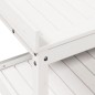vidaXL Pflanztisch mit Ablagen Weiß 82,5x45x86,5 cm Massivholz Kiefer vidaXL Pflanztisch mit Ablagen Weiß 82,5x45x86,5 cm Massivholz Kiefer