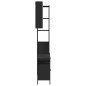 vidaXL 3-tlg. Badmöbel-Set Schwarz Holzwerkstoff vidaXL 3-tlg. Badmöbel-Set Schwarz Holzwerkstoff
