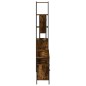 vidaXL 4-tlg. Badmöbel-Set Räuchereiche Holzwerkstoff vidaXL 4-tlg. Badmöbel-Set Räuchereiche Holzwerkstoff