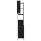 vidaXL 3-tlg. Badmöbel-Set Schwarz Holzwerkstoff vidaXL 3-tlg. Badmöbel-Set Schwarz Holzwerkstoff