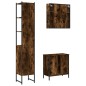 vidaXL 3-tlg. Badmöbel-Set Räuchereiche Holzwerkstoff vidaXL 3-tlg. Badmöbel-Set Räuchereiche Holzwerkstoff