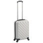 vidaXL Hartschalen-Trolley Helles Silber ABS vidaXL Hartschalen-Trolley Helles Silber ABS