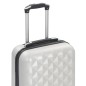 vidaXL Hartschalen-Trolley Helles Silber ABS vidaXL Hartschalen-Trolley Helles Silber ABS